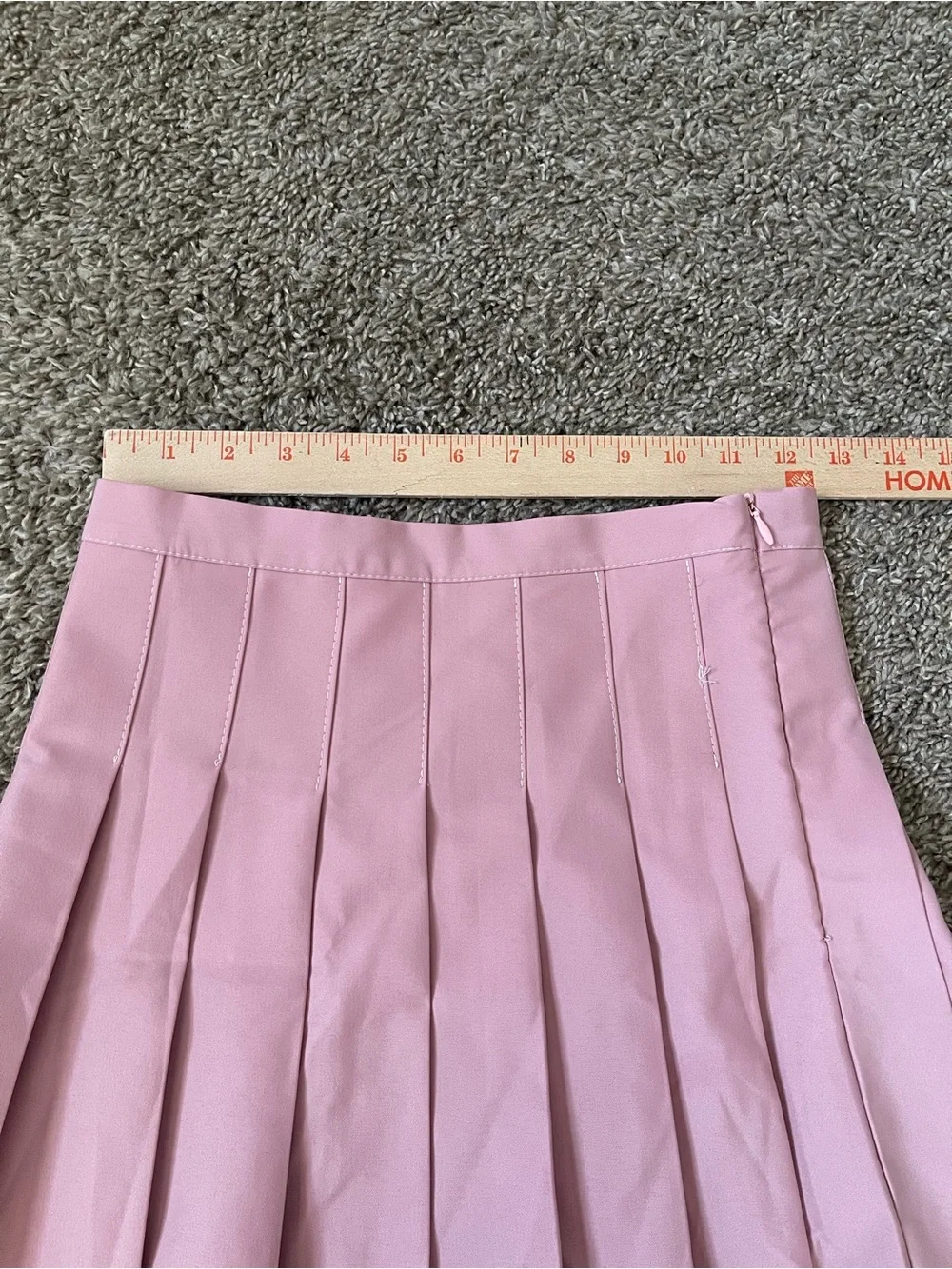 Princess Polly Pink Pleated Mini Skirt Size 4